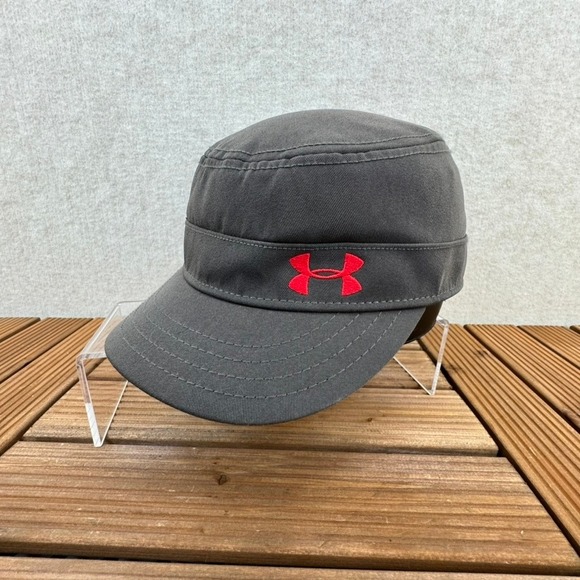 Under Armour Accessories - Under Armour Womens Dark Gray Military Style Baseball Cap OSFA